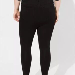 Torrid Studio Luxe Pointe Black Skinny Pants size 20R